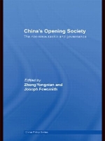 Book Cover for China's Opening Society by Zheng Yongnian