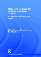 Book Cover for Research Methods for Applied Language Studies by Keith Richards, Steven John Ross, Paul Seedhouse