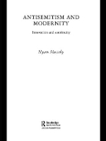 Book Cover for Antisemitism and Modernity by Hyam Univeristy of Leeds, UK Maccoby