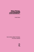 Book Cover for Political Judgement (Routledge Library Editions: Political Science Volume 20) by Ronald Beiner