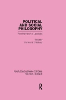 Book Cover for Political and Social Philosophy (Routledge Library Editions: Political Science Volume 30) by D OMahony