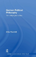 Book Cover for German Political Philosophy by Chris Thornhill