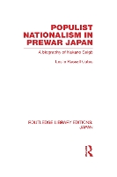 Book Cover for Populist Nationalism in Pre-War Japan by Leslie Oates