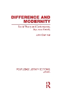 Book Cover for Difference and Modernity by John (United Nations University, Japan) Clammer