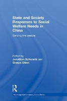 Book Cover for State and Society Responses to Social Welfare Needs in China by Jonathan Schwartz