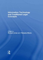 Book Cover for Information Technology and Traditional Legal Concepts by Richard Jones