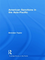 Book Cover for American Sanctions in the Asia-Pacific by Brendan Taylor