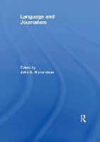 Book Cover for Language and Journalism by John Richardson