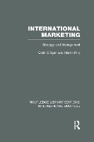 Book Cover for International Marketing (RLE International Business) by Colin (Emeritus Professor, University of Sheffield, UK) Gilligan, Martin Hird