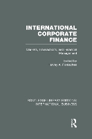 Book Cover for International Corporate Finance (RLE International Business) by Harvey Poniachek