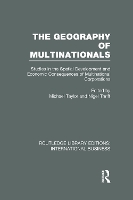 Book Cover for The Geography of Multinationals (RLE International Business) by Michael Taylor