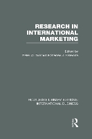 Book Cover for Research in International Marketing (RLE International Business) by Peter W Turnbull