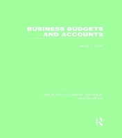 Book Cover for Business Budgets and Accounts (RLE Accounting) by Harold Edey