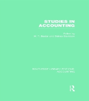 Book Cover for Studies in Accounting by William Baxter