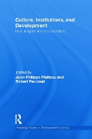 Book Cover for Culture, Institutions, and Development by Jean-Philippe Platteau