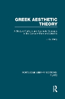 Book Cover for Greek Aesthetic Theory (RLE: Plato) by J Warry