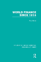 Book Cover for World Finance Since 1914 (RLE Banking & Finance) by Paul Einzig