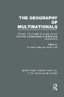 Book Cover for The Geography of Multinationals (RLE International Business) by Michael Taylor