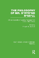 Book Cover for The Philosophy of Mr. B*rtr*nd R*ss*ll by Philip E B Jourdain