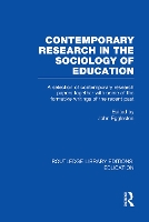 Book Cover for Contemporary Research in the Sociology of Education (RLE Edu L) by John Eggleston