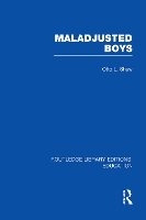 Book Cover for Maladjusted Boys (RLE Edu M) by Otto Shaw