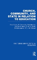Book Cover for Church, Community and State in Relation to Education by Fred Clarke
