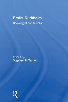 Book Cover for Emile Durkheim by Stephen Turner