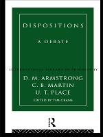 Book Cover for Dispositions by DM Armstrong, CB Martin, UT Place