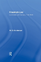 Book Cover for Friedrich List by William Henderson