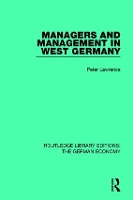 Book Cover for Managers and Management in West Germany by Peter Lawrence