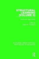 Book Cover for Structural Learning (Volume 2) by Joseph M. Scandura