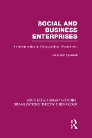 Book Cover for Social and Business Enterprises (RLE: Organizations) by Jonathan Boswell