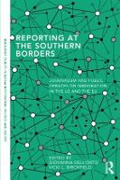 Book Cover for Reporting at the Southern Borders by Giovanna DellOrto