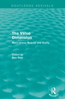 Book Cover for The Value Dimension (Routledge Revivals) by Ben Fine