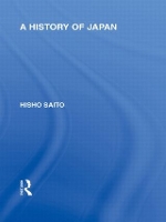 Book Cover for A History of Japan by Hisho Saito