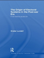 Book Cover for The Origin of Electoral Systems in the Postwar Era by Krister (Åbo Akademi University, Finland) Lundell