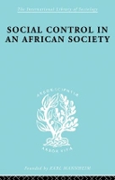 Book Cover for Social Control in an African Society by PH Gulliver