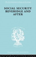 Book Cover for Social Sec:Beveridge Ils 191 by George Victor