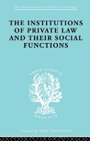 Book Cover for Inst Of Private Law Ils 208 by Karl Renner, Otto KahnFreund, A Schwarzschild