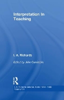 Book Cover for Interpretation In Teaching V 8 by John Constable, I. A. Richards