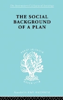 Book Cover for The Social Background of a Plan by Ruth Glass