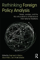 Book Cover for Rethinking Foreign Policy Analysis by Stephen G Walker