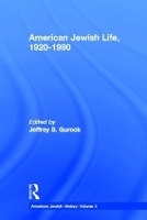 Book Cover for American Jewish Life, 1920-1990 by Jeffrey S. Gurock