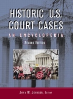 Book Cover for Historic U.S. Court Cases by John W. Johnson