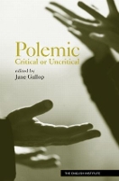 Book Cover for Polemic by Jane Gallop