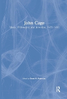 Book Cover for John Cage by David Patterson