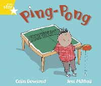 Book Cover for Rigby Star Guided Phonic Opportunity Readers Yellow: Ping Pong by 