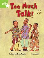 Book Cover for Rigby Star Guided Phonic Opportunity Readers Green: Too Much Talk Pupil Bk (Single) by 