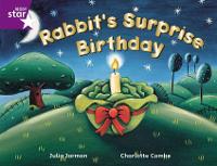 Book Cover for Rigby Star Guided 2 Purple Level: Rabbit's Surprise Birthday Pupil Book (single) by Julia Jarman