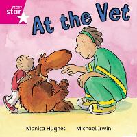 Book Cover for Rigby Star Independent Pink Reader 13 At the Vet by 